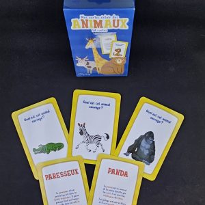 Mes cartes éclaires des animaux