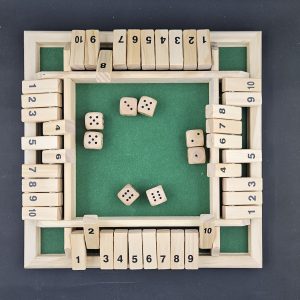 Shut the box game